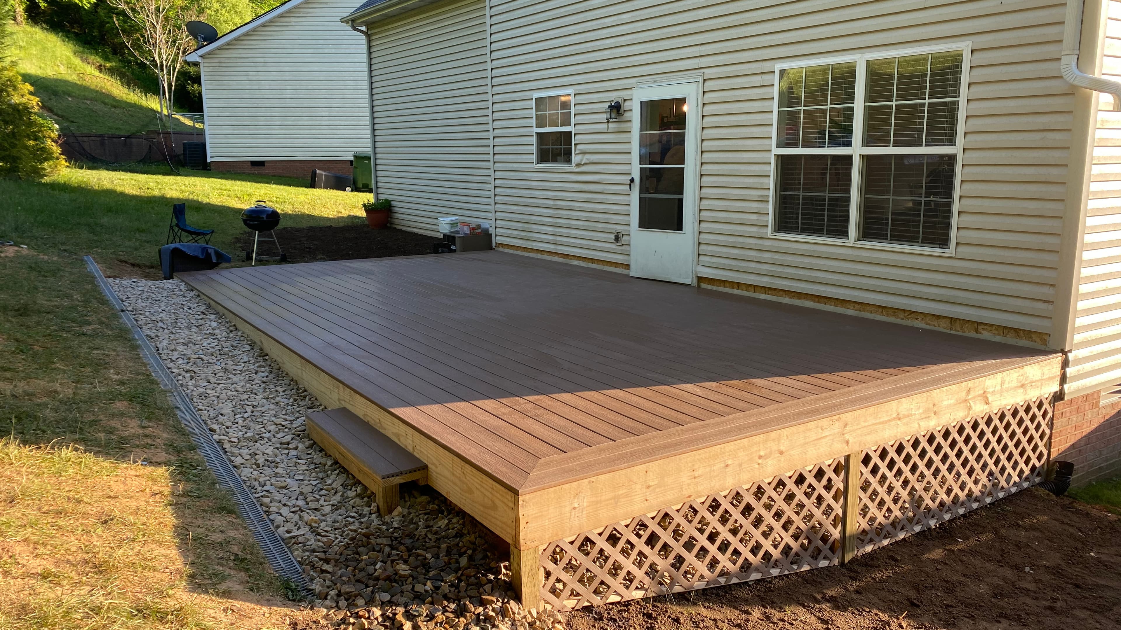 Cottonwood deck